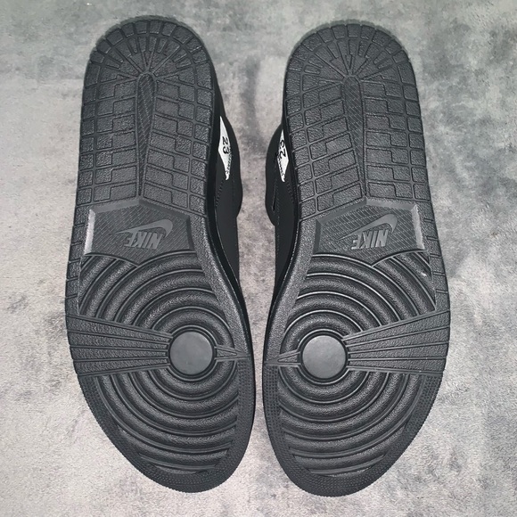 Nike Jordan Fadeaway - Black Metallic Silver - Size 10 - Picture 8 of 9